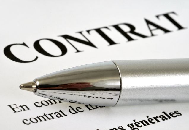 Contrat français